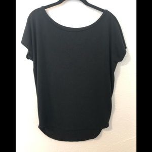 Express one eleven slouch shoulder top